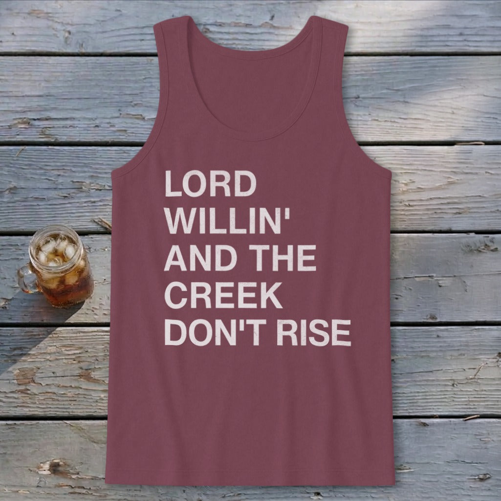 Creek Don't Rise Tank Top