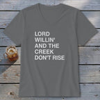 Creek Don't Rise V-neck