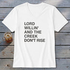 Creek Don't Rise V-neck