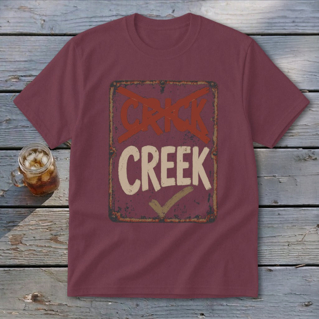 Creek Not Crick Youth Tee