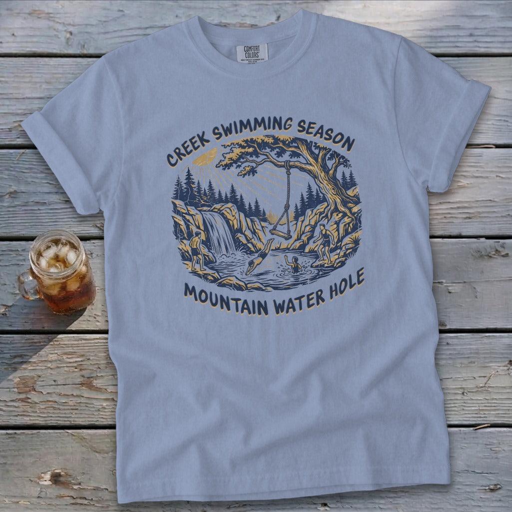 Creek Swimming Signature Tee