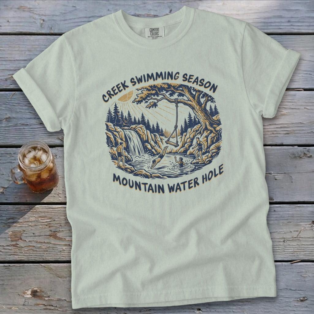 Creek Swimming Signature Tee