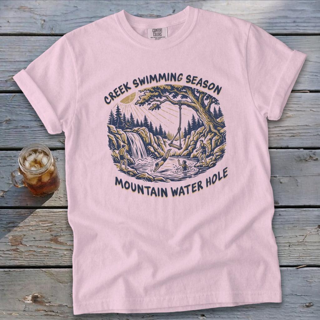 Creek Swimming Signature Tee