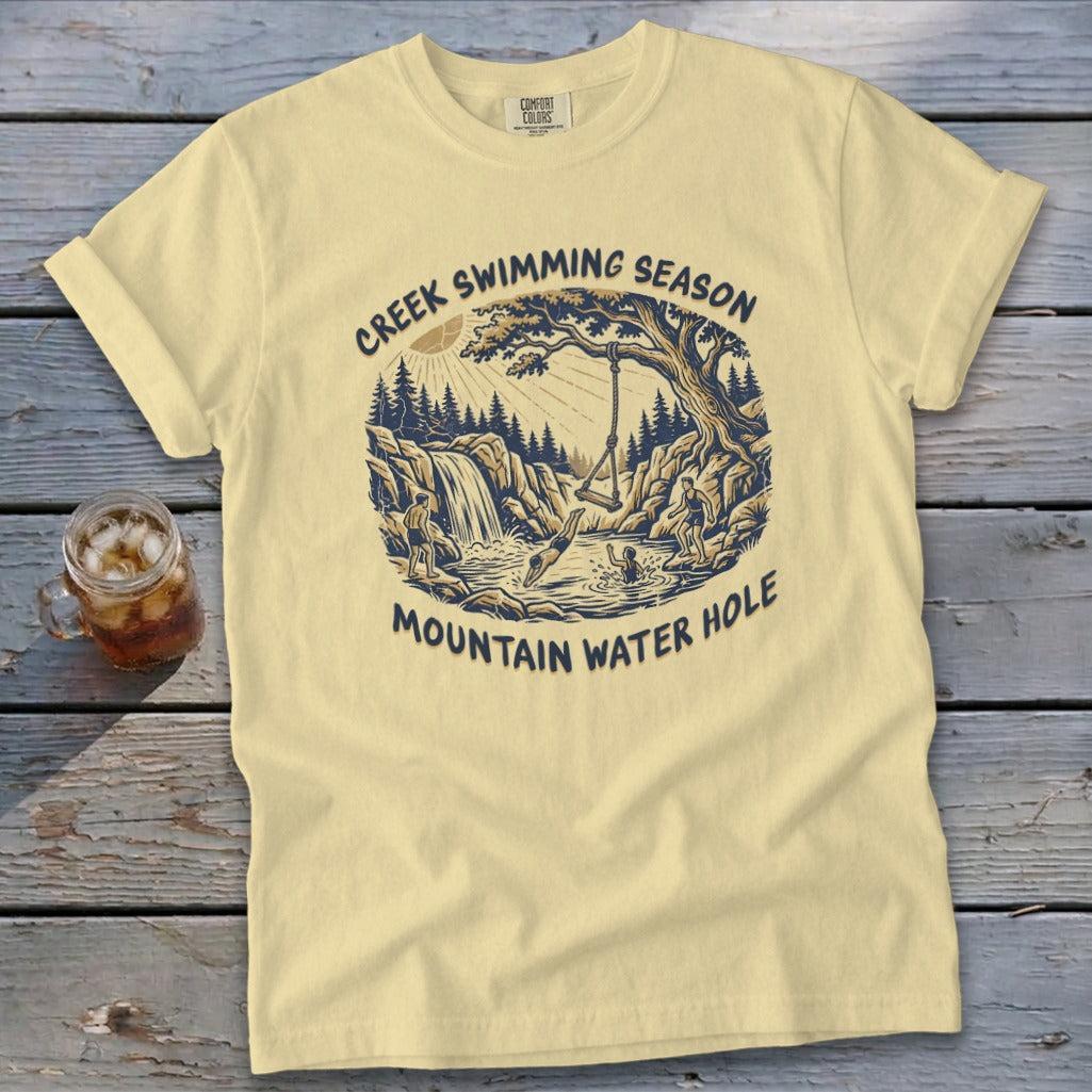 Creek Swimming Signature Tee