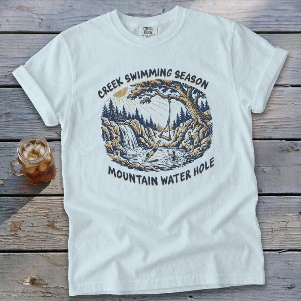 Creek Swimming Signature Tee