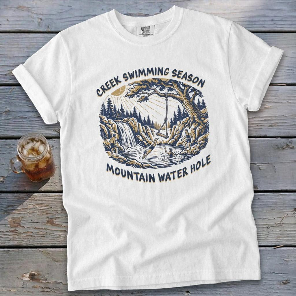 Creek Swimming Signature Tee