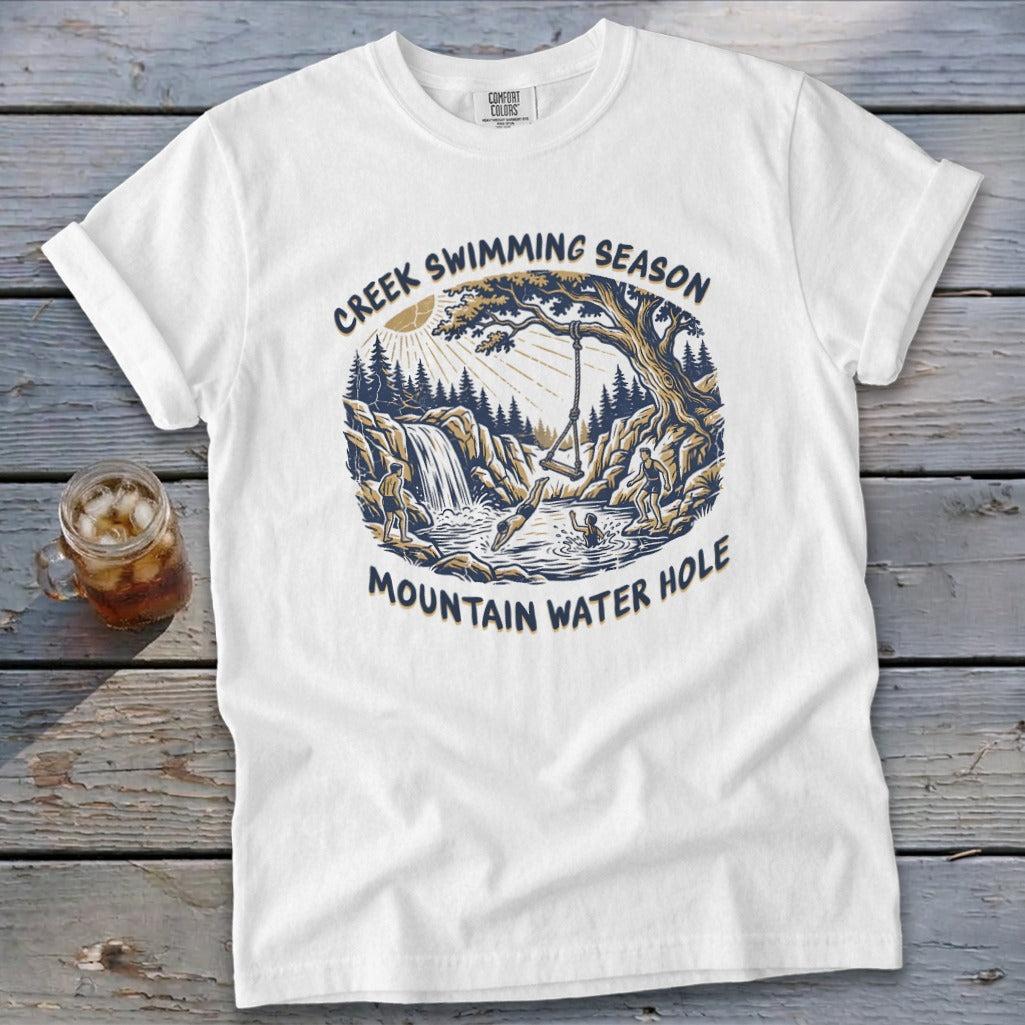 Creek Swimming Signature Tee