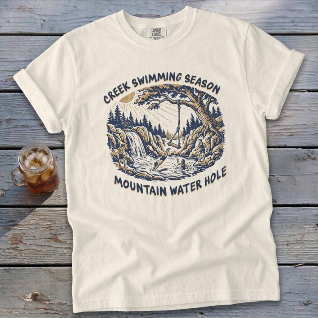Creek Swimming Signature Tee