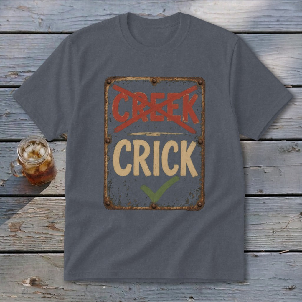 Crick Not Creek Youth Tee