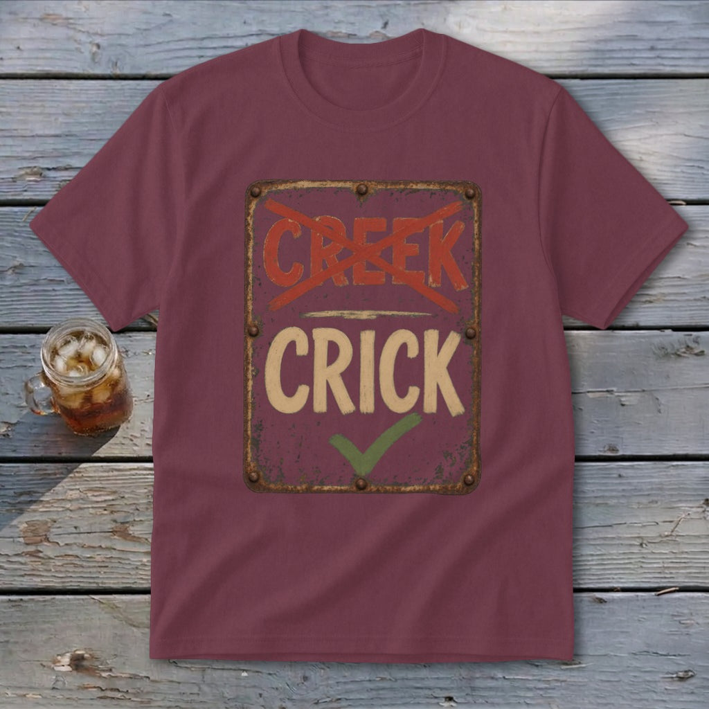 Crick Not Creek Youth Tee