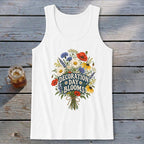 Decoration Day Blooms Tank Top