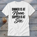 Dinner vs Supper Classic Tee