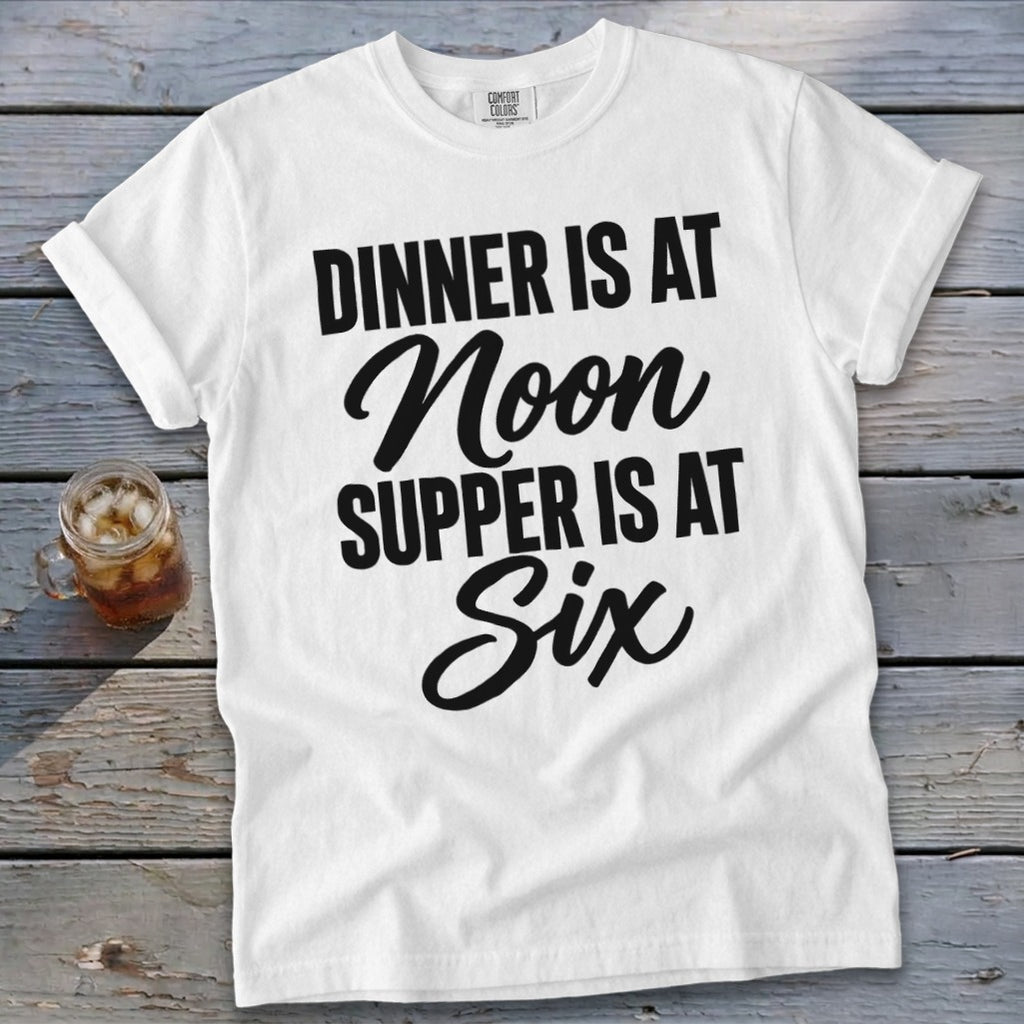 Dinner vs Supper Signature Tee