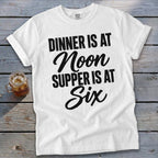 Dinner vs Supper Signature Tee