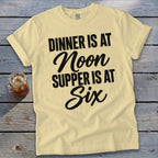 Dinner vs Supper Signature Tee