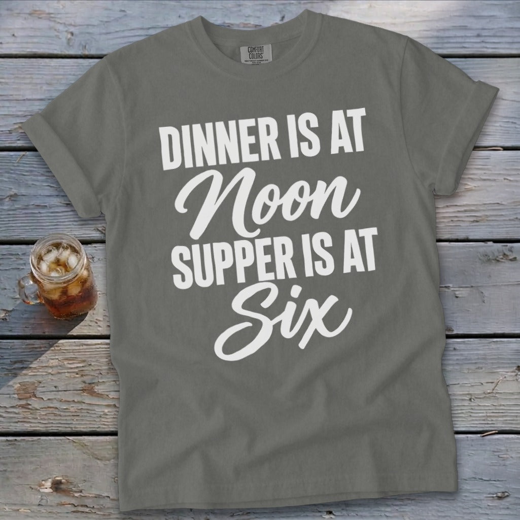 Dinner vs Supper Signature Tee