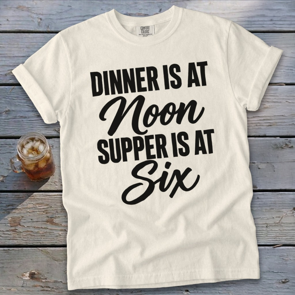 Dinner vs Supper Signature Tee