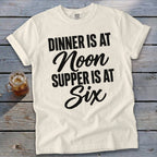 Dinner vs Supper Signature Tee