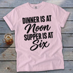 Dinner vs Supper Signature Tee