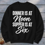 Dinner vs Supper Sweatshirt