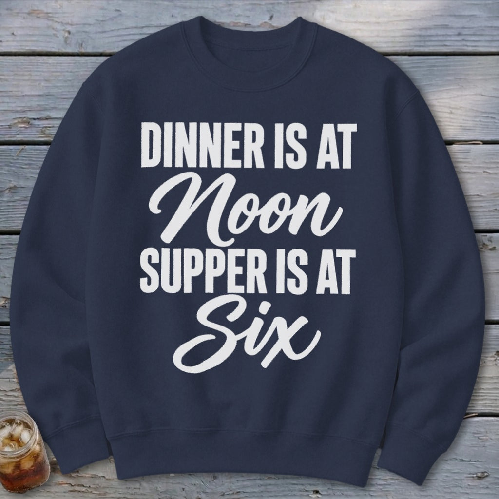 Dinner vs Supper Sweatshirt
