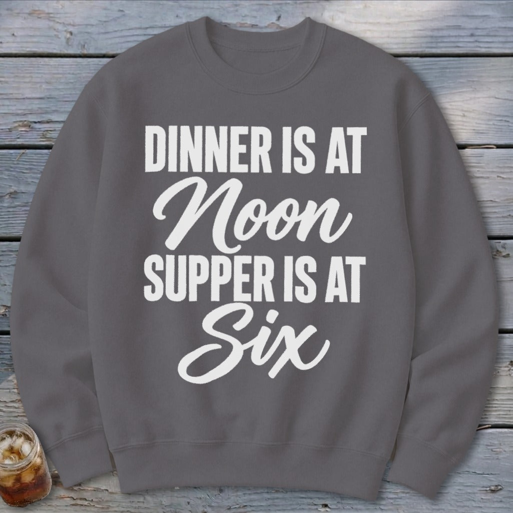 Dinner vs Supper Sweatshirt