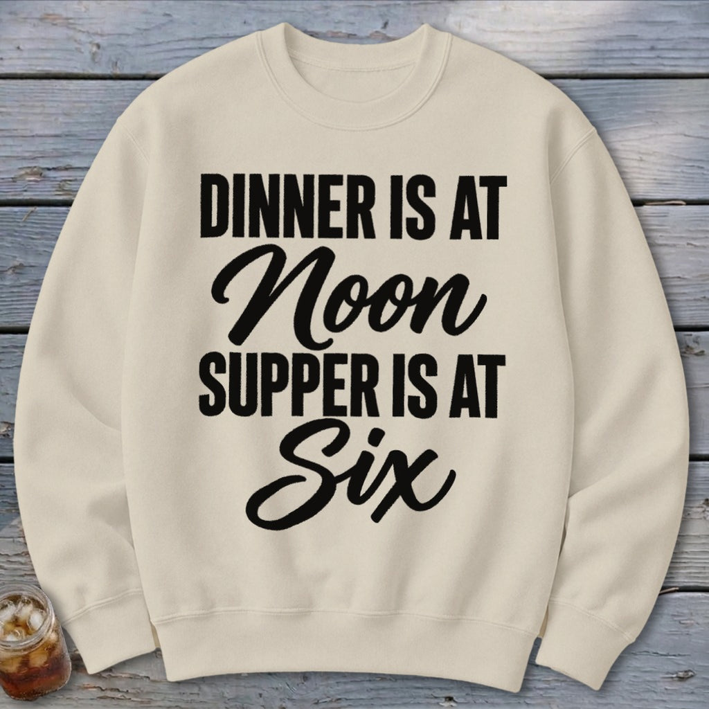 Dinner vs Supper Sweatshirt