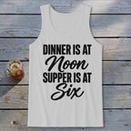 Dinner vs Supper Tank Top