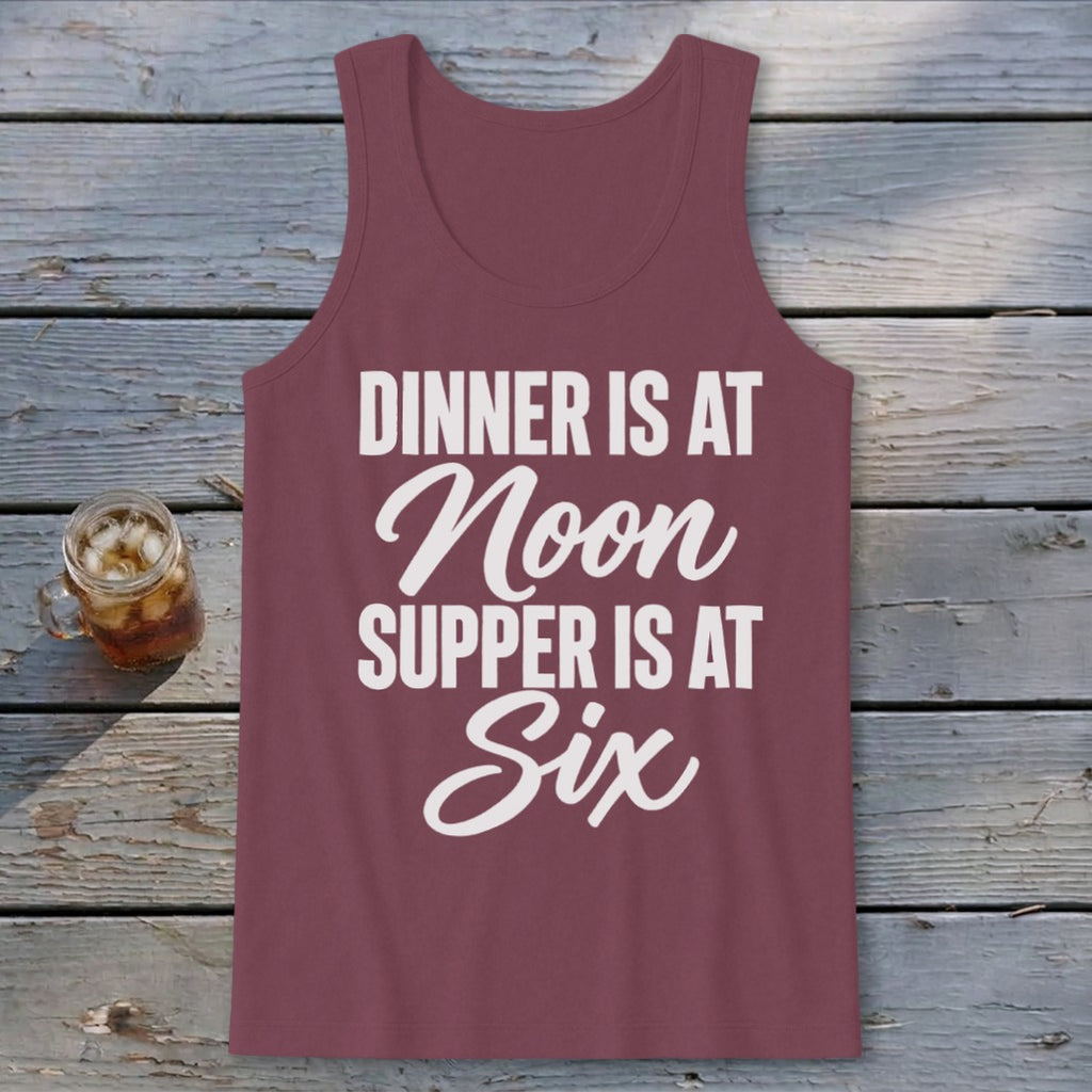 Dinner vs Supper Tank Top