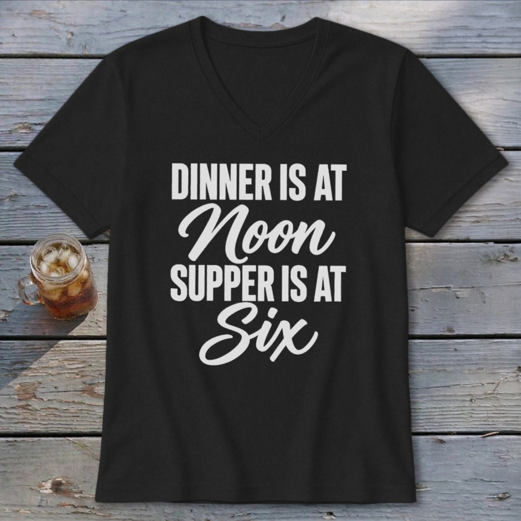 Dinner vs Supper V-neck