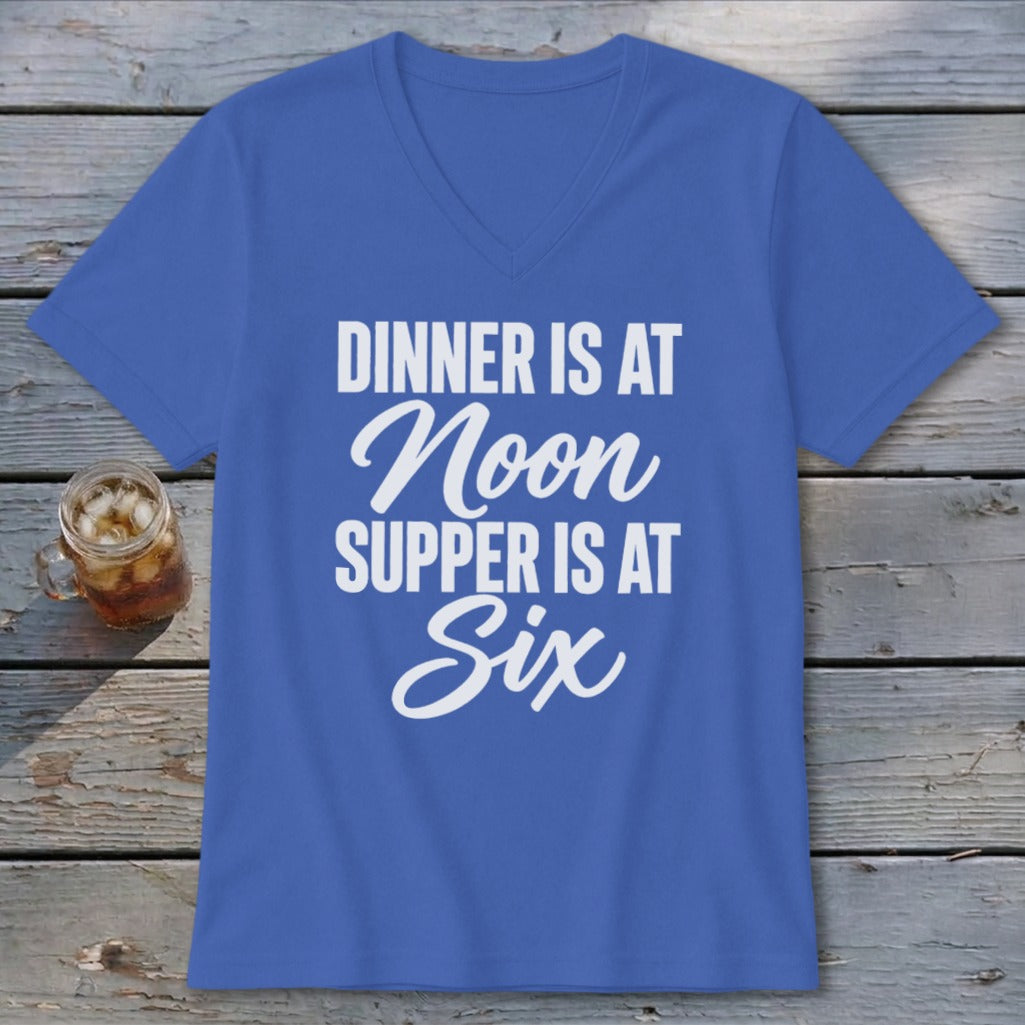 Dinner vs Supper V-neck