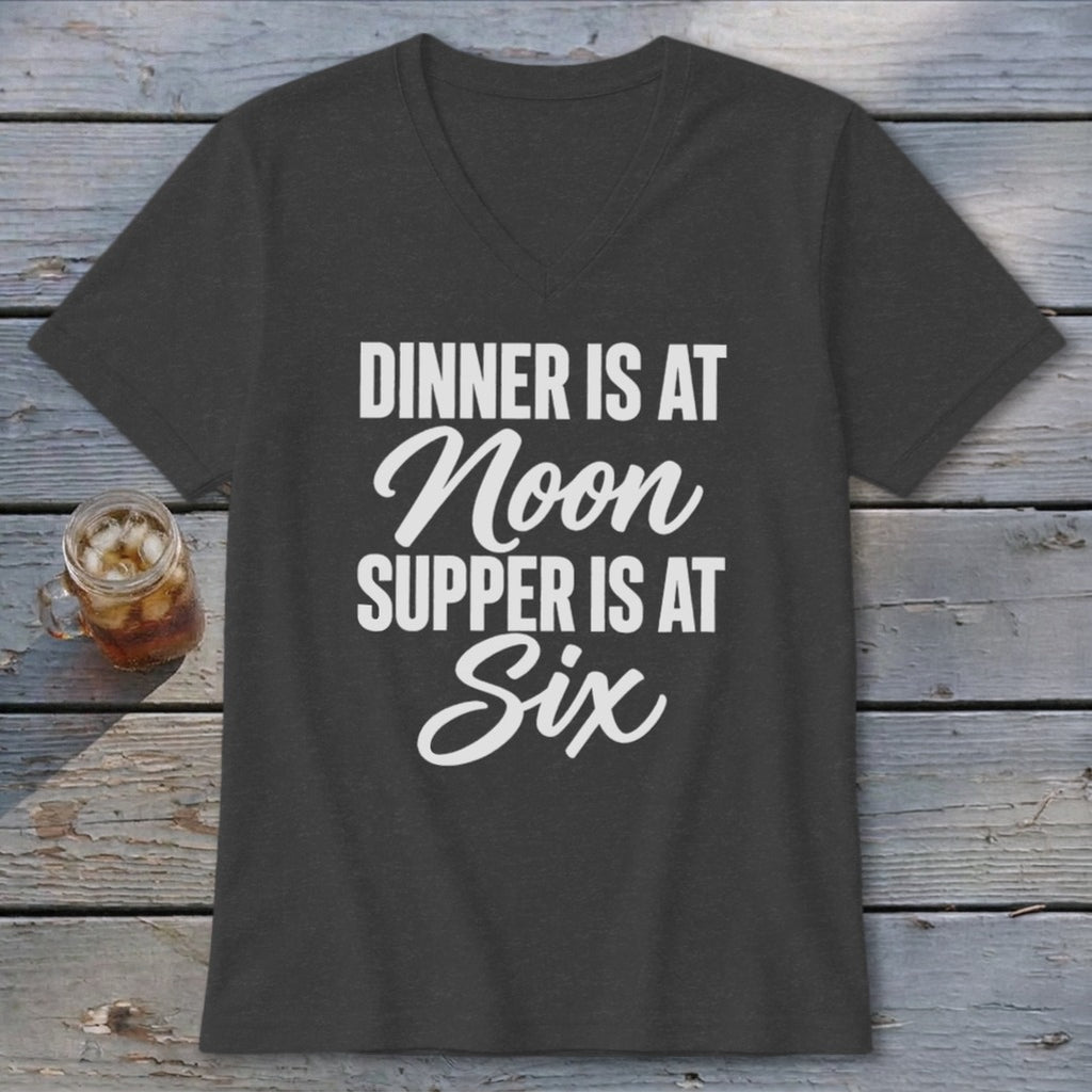 Dinner vs Supper V-neck
