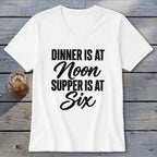 Dinner vs Supper V-neck
