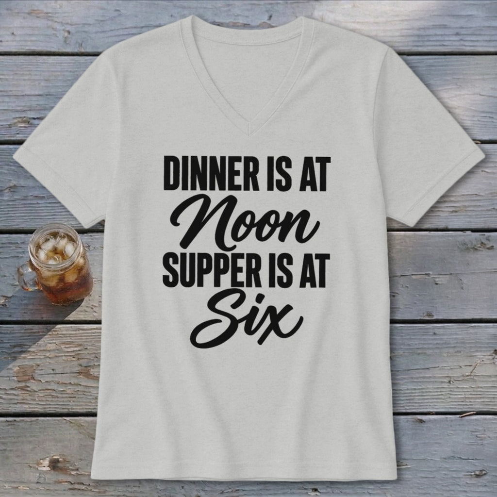 Dinner vs Supper V-neck