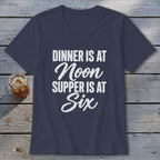 Dinner vs Supper V-neck