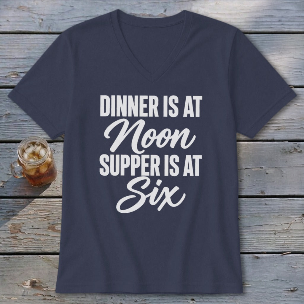 Dinner vs Supper V-neck