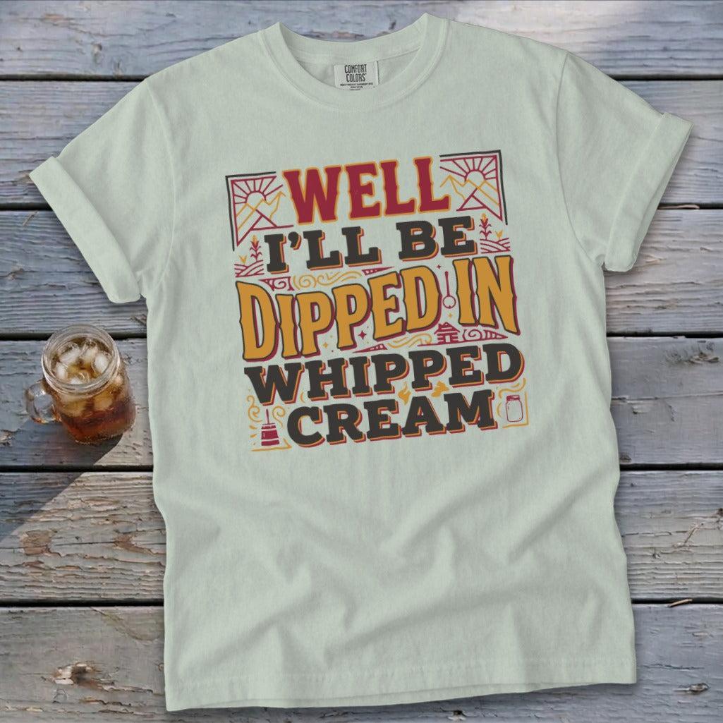 Dipped in Whipped Cream Signature Tee