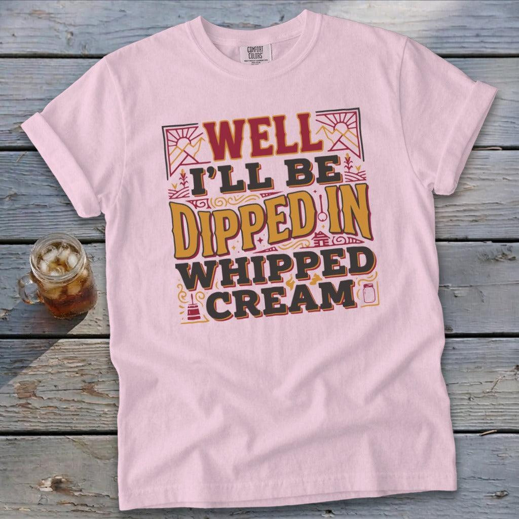 Dipped in Whipped Cream Signature Tee