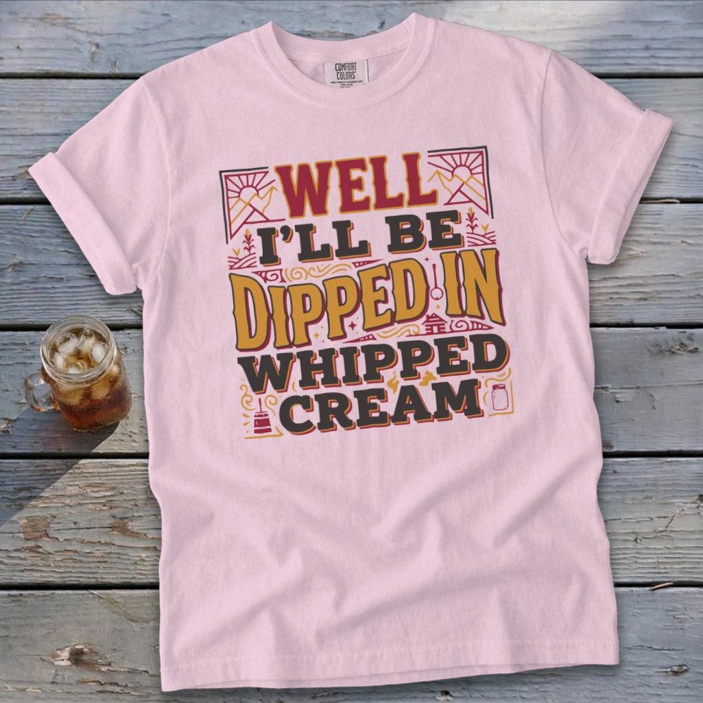 Dipped in Whipped Cream Signature Tee
