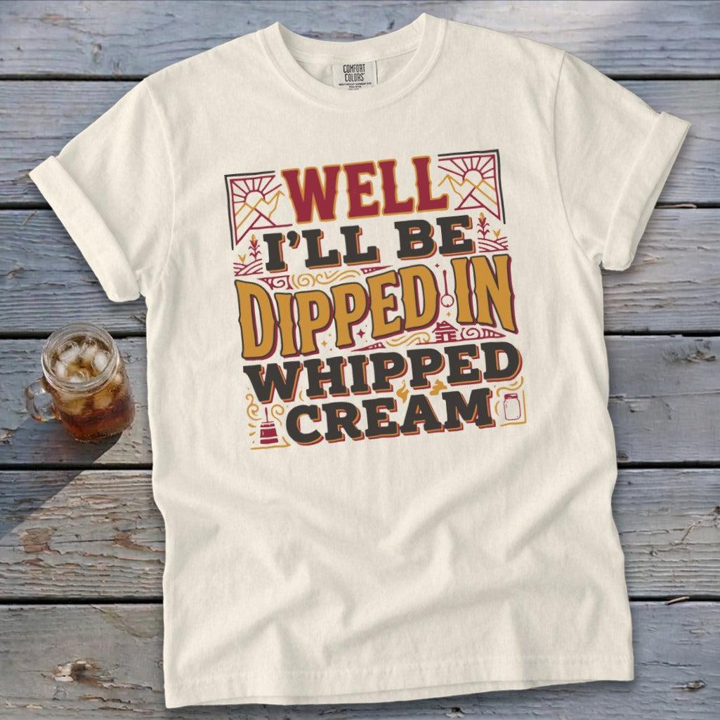 Dipped in Whipped Cream Signature Tee