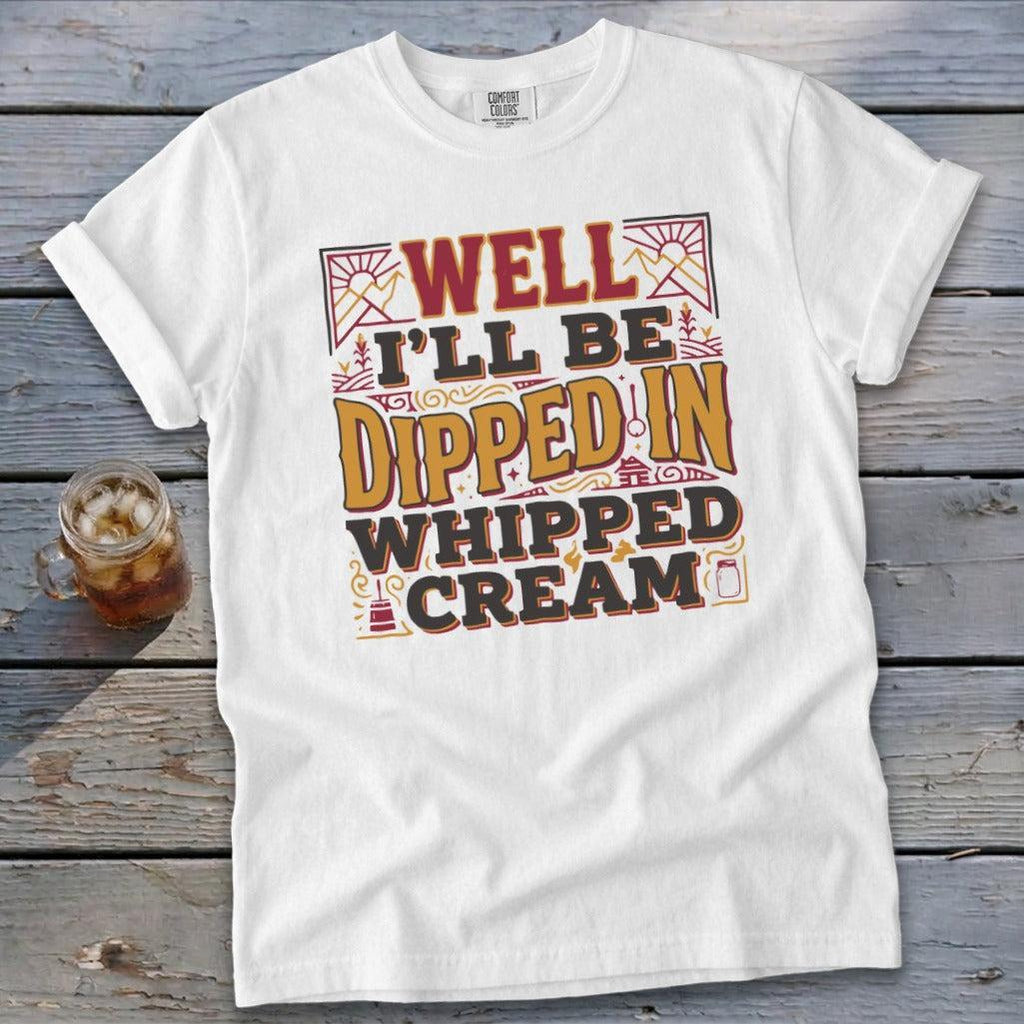 Dipped in Whipped Cream Signature Tee