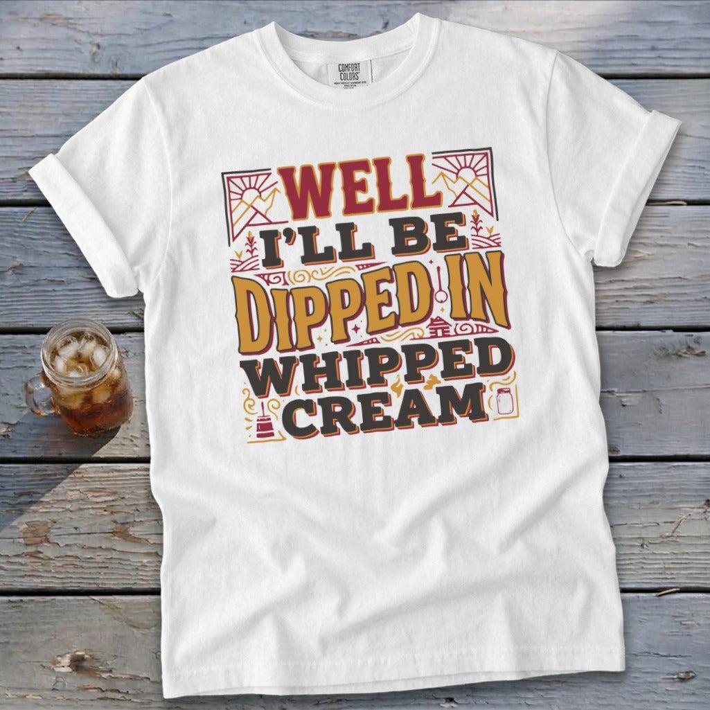Dipped in Whipped Cream Signature Tee