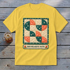 Drunkard's Path Faux Quilt Block Youth Tee