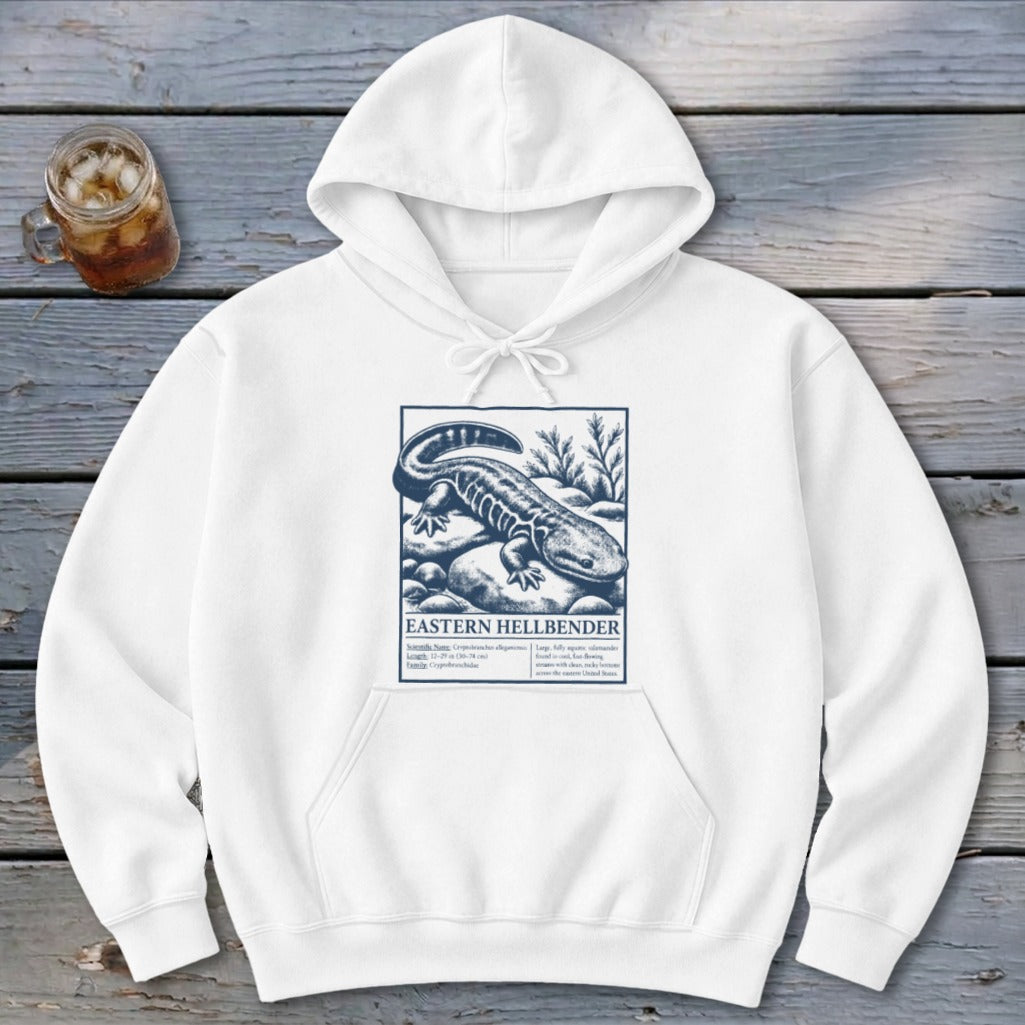 Eastern Hellbender Spec Plate Hoodie