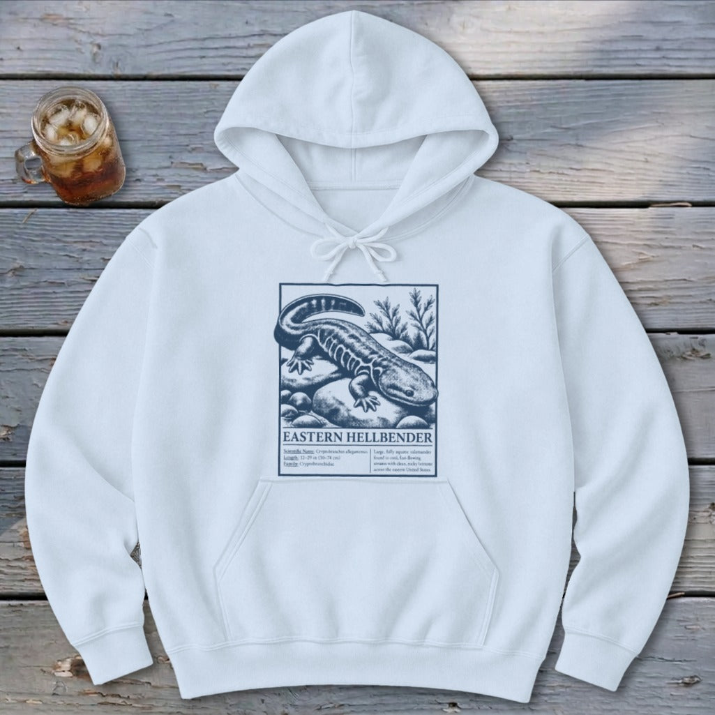 Eastern Hellbender Spec Plate Hoodie