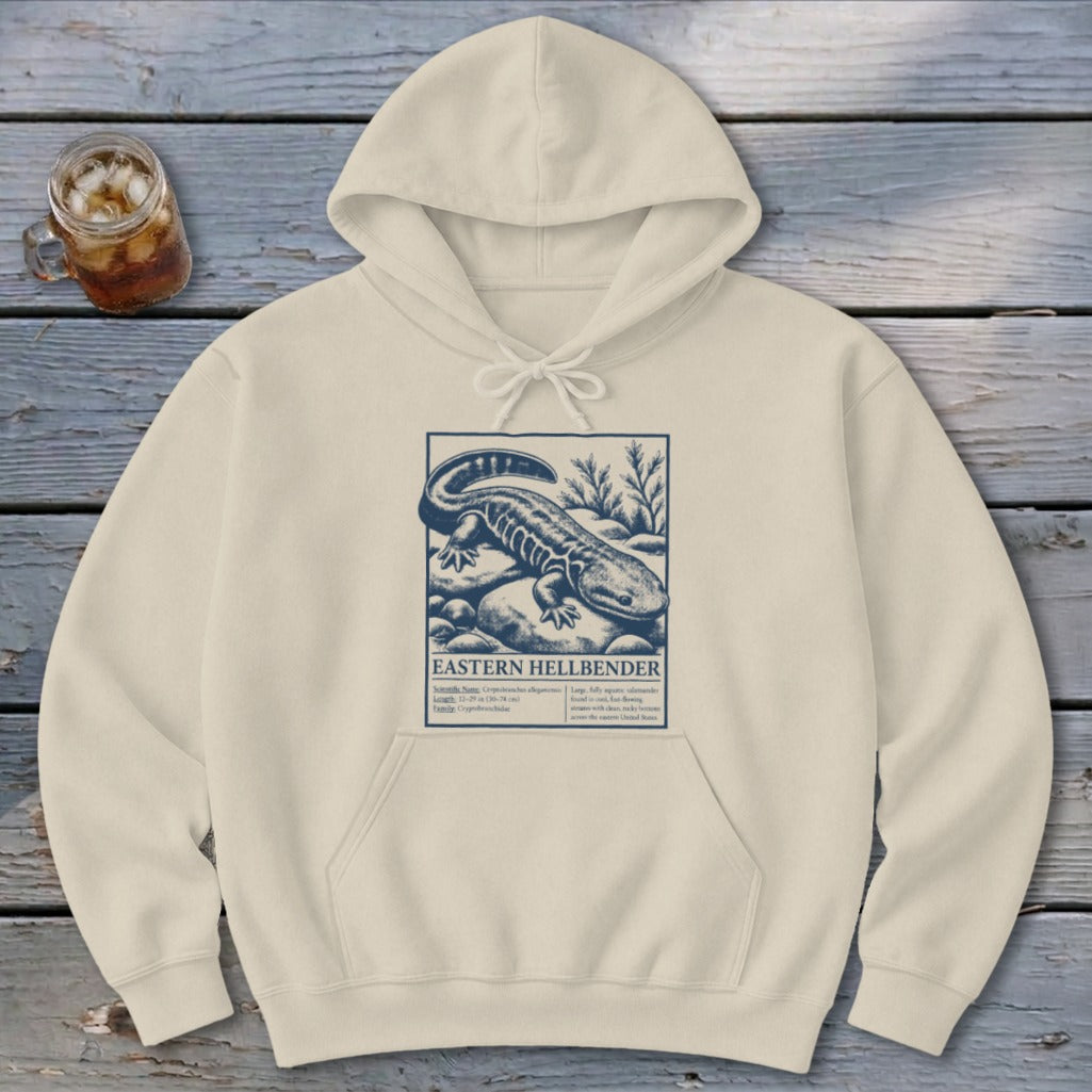 Eastern Hellbender Spec Plate Hoodie