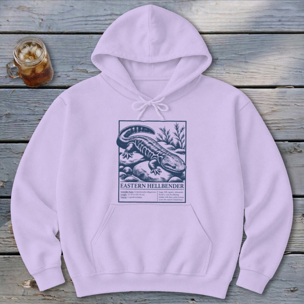 Eastern Hellbender Spec Plate Hoodie