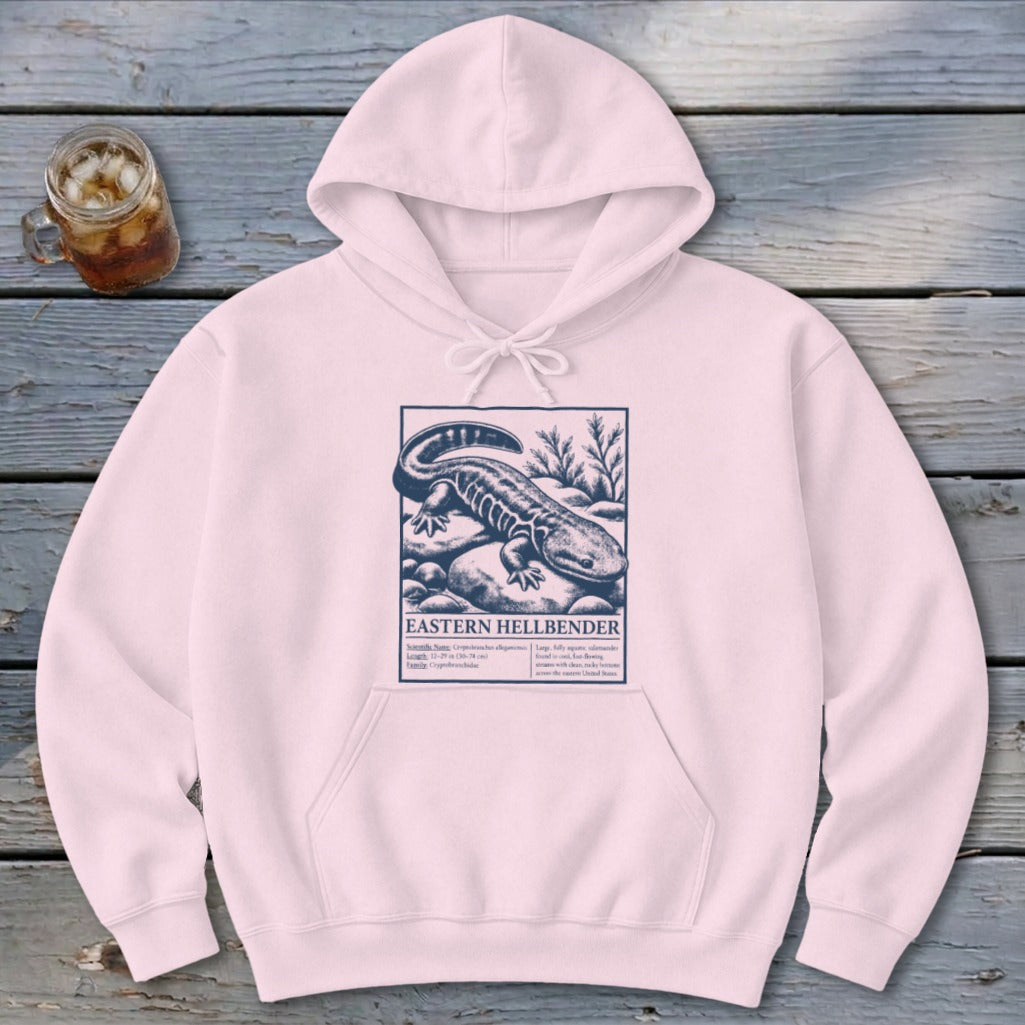 Eastern Hellbender Spec Plate Hoodie