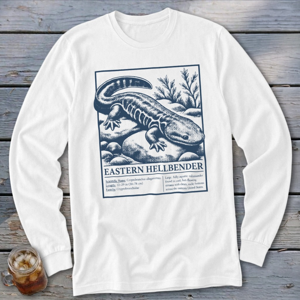 Eastern Hellbender Spec Plate Long Sleeve Tee