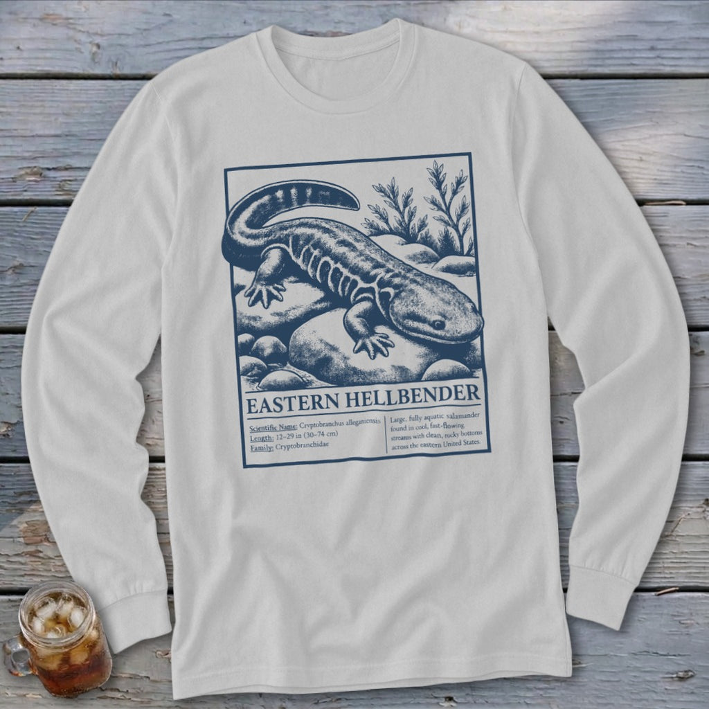 Eastern Hellbender Spec Plate Long Sleeve Tee